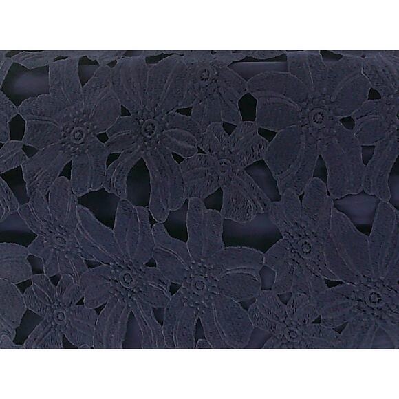 Banana Republic Womens  Dress 6 Navy Blue Lace Overlay Party Lined Sheath - Picture 5 of 8